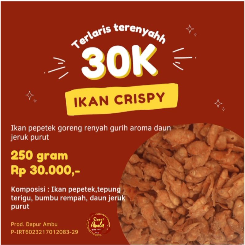 

Ikan crispy