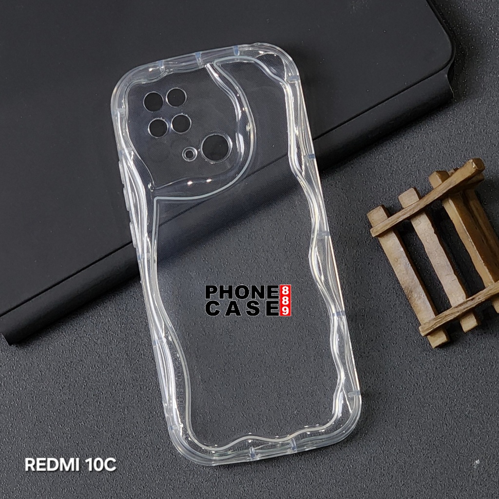 CASE REDMI 10C SOFT CASE MELTING WAVY CHROME CASE G01 REDMI 10C