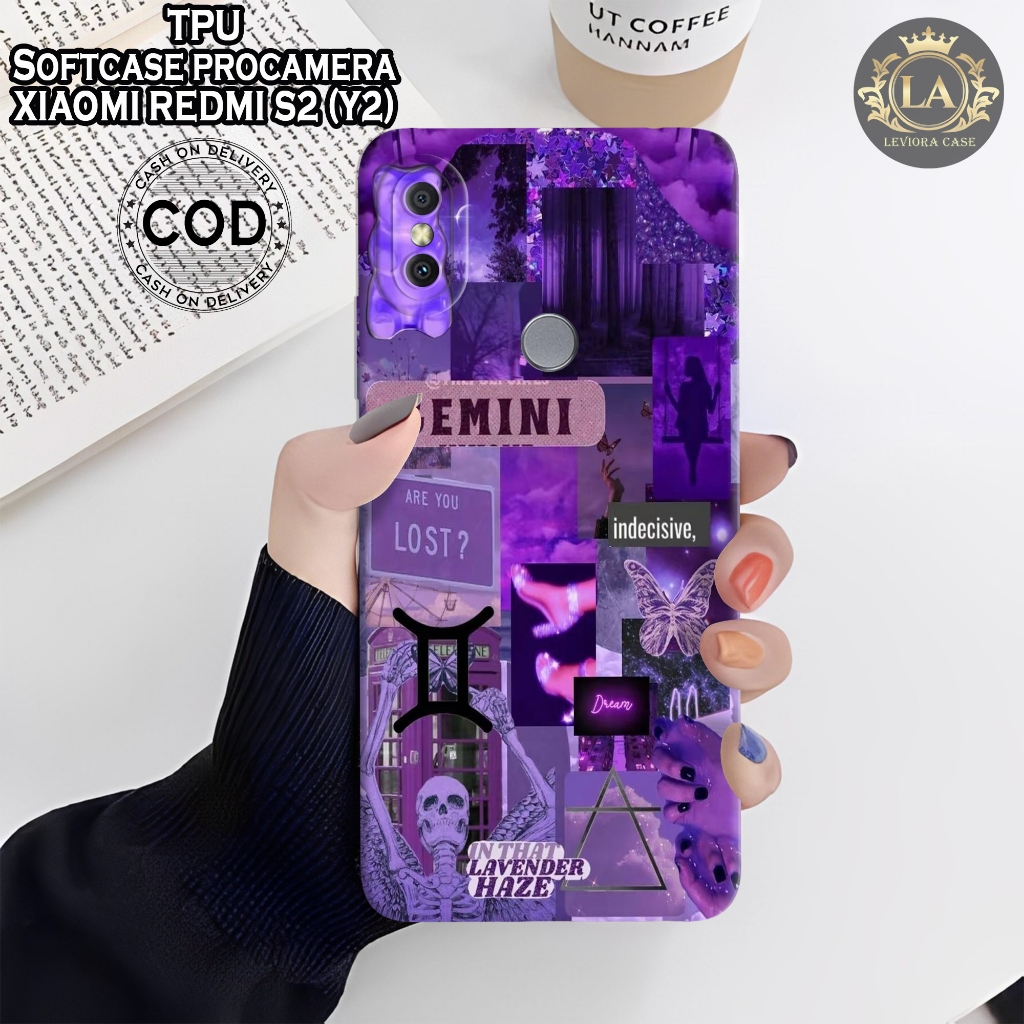 XIAOMI REDMI S2 (Y2) - Leviora Case - Fashion Case  - Softcase  XIAOMI REDMI S2 (Y2) - Case Pro Came
