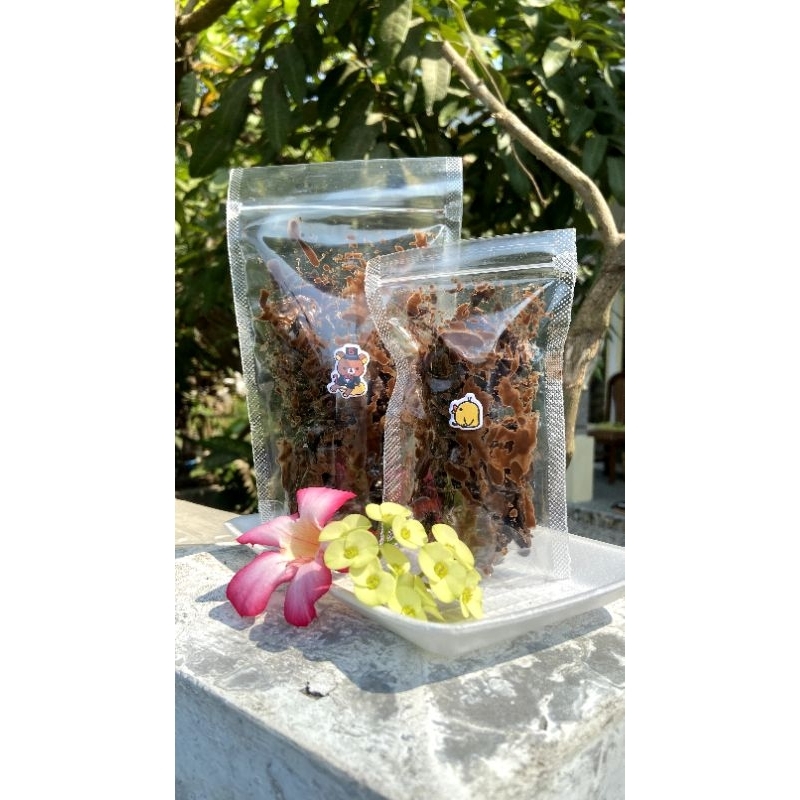 

Kripik pisang coklat lumer