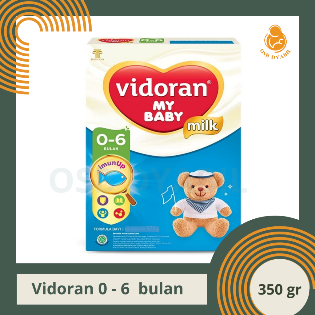 PROMO!! VIDORAN 0-6 BULAN 350 GRAM SUSU BAYISUSU FORMULA MURAH