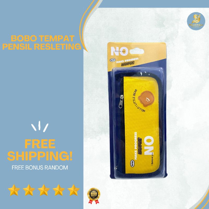 

Bobo Tempat Pensil Resleting/ HARGA TERJANGKAU KUALITAS TERBAIK!/ FREE BONUS RANDOM!