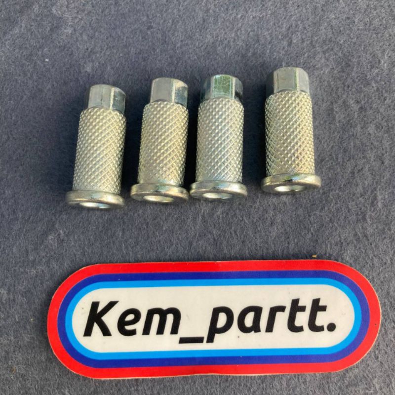 Mur head kop cylinder nanas panjang Rxking Rx king Rxk Set 4pcs
