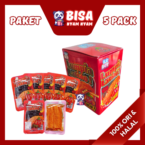 

HALAL SNACK - [5 Pack] KK BOY LUMPIA LATIAO - 26gr