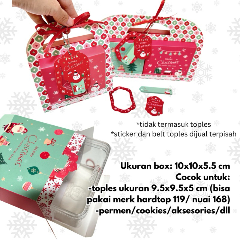 

RB 5 Set Box Jinjing Natal Ivy 1 Toples 200 gr 250 gr