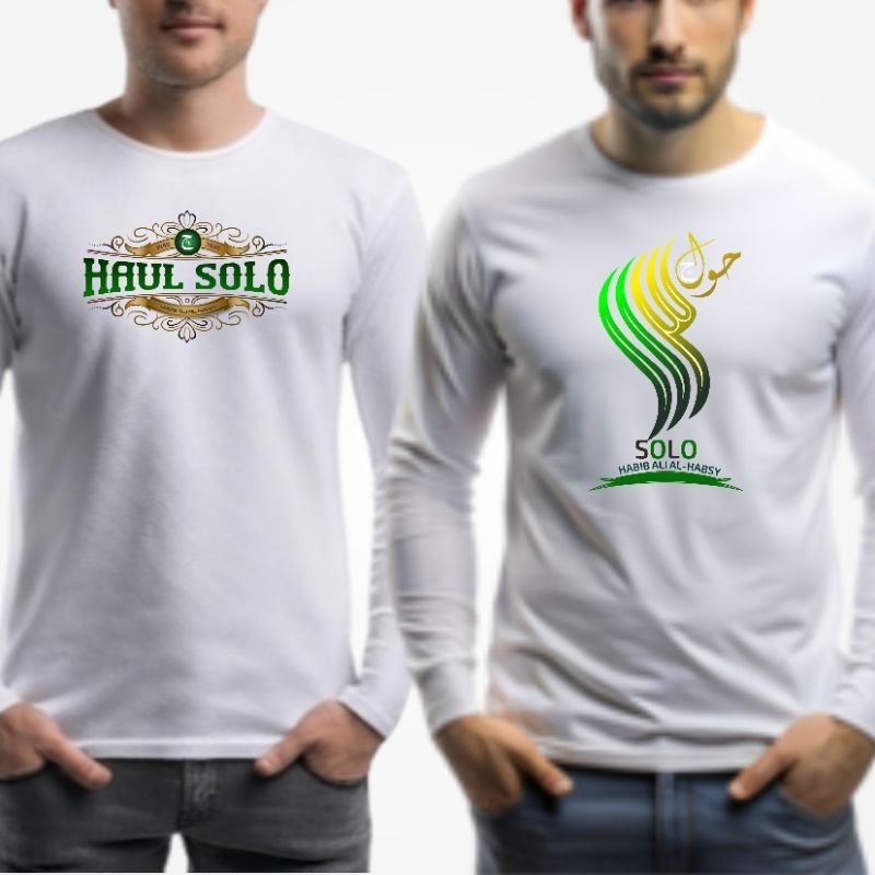 kaos haul solo 2024 lengan panjang combed 24s