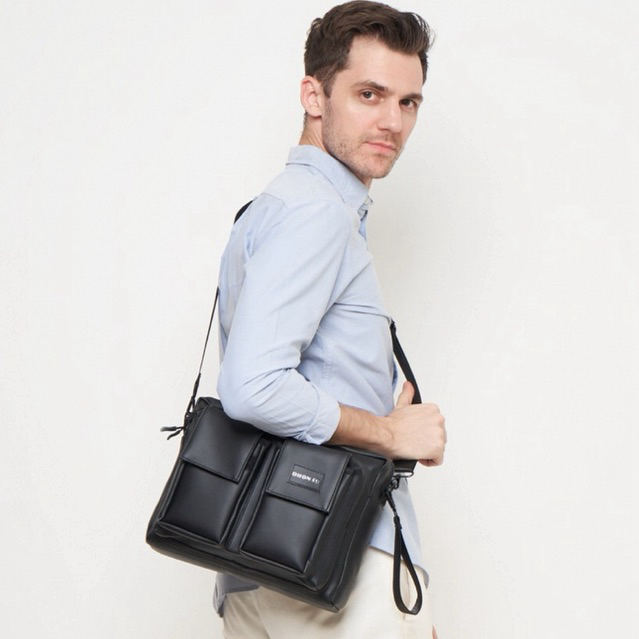 Dhon id  Jackson  Pria tas selempang tas laptop