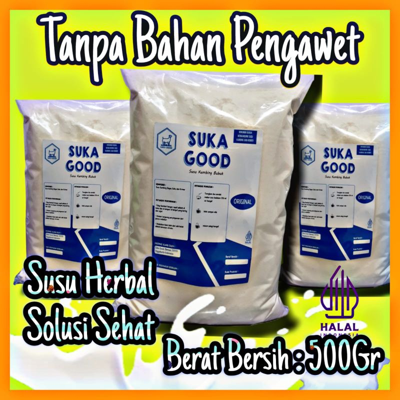 

Susu Kambing Full Crim 500 g, 5 varian rasa. Termurah dari produsen