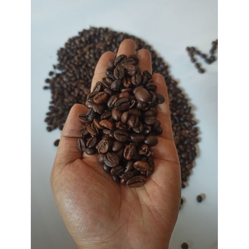 

biji kopi robusta asli DAMPIT roasted bean kopi robusta murni sangrai