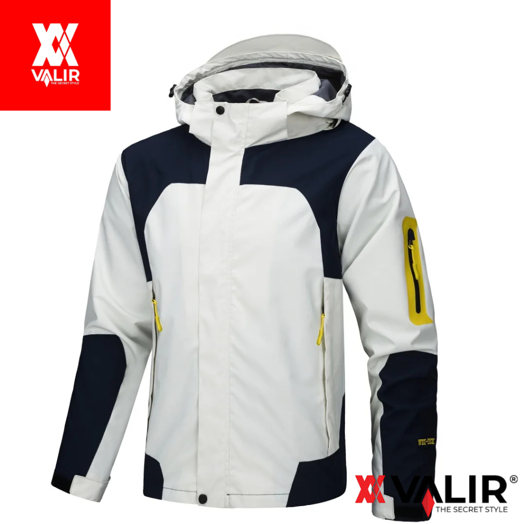 Valir Nico Jaket Outdoor Pria Bahan Parasut Waterproof Anti Air