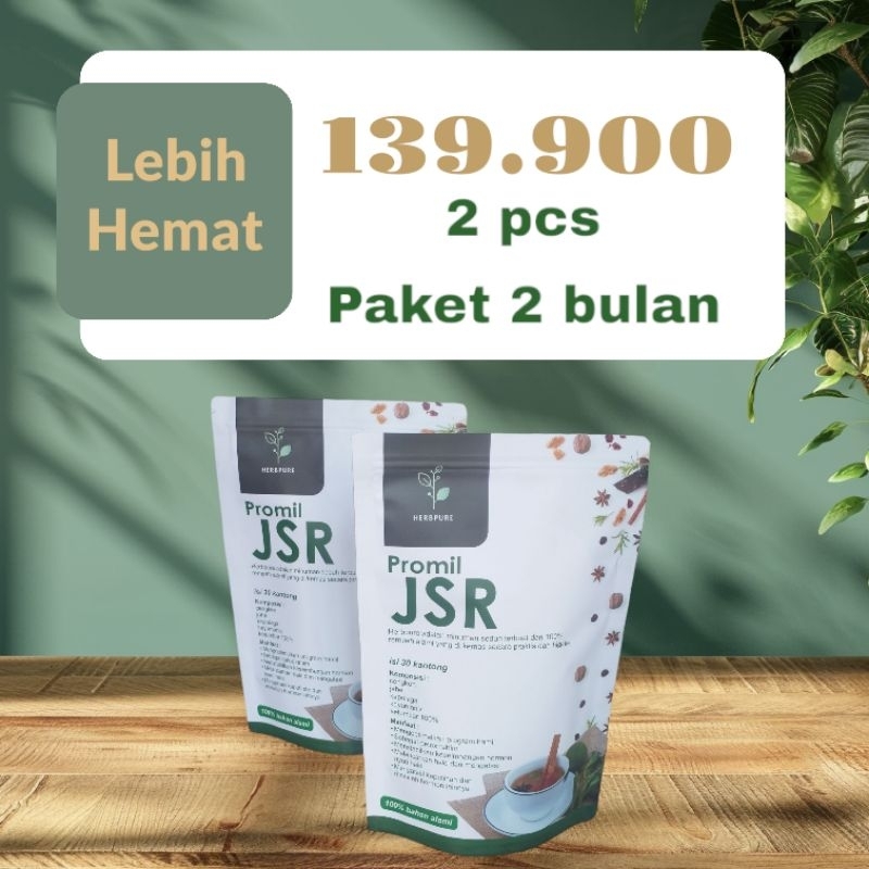 

HERBPURE JSR Ramuan JSR promil detox rahim alami Paket 2 bulan