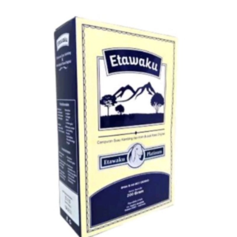 

Etawaku Susu Kambing Bubuk 200 gram Bantu Terapi Sesak Nafas