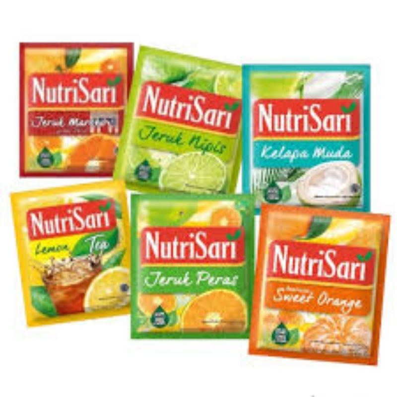 

NUTRISARI all variant harga 1 renceng 10 pcs