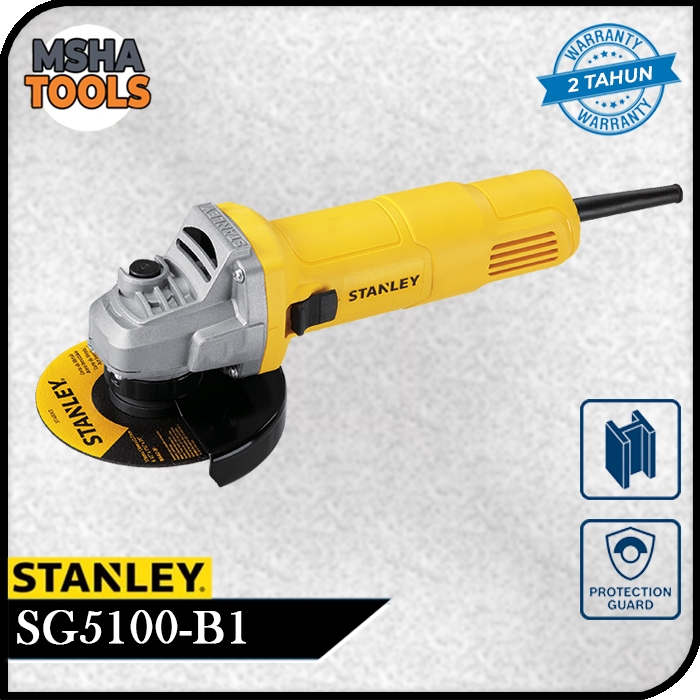 Gerinda Tangan Listrik / Angle Grinder 580Watt 100mm Stanley SG5100