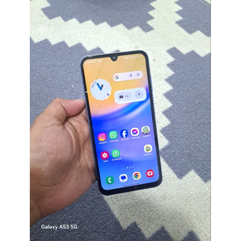 Handphone Hp Samsung A15 5G 8/256 Second Seken Bekas Murah