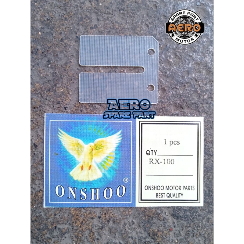 Plat Daun Lidah Membran Yamaha RX100 RX 100