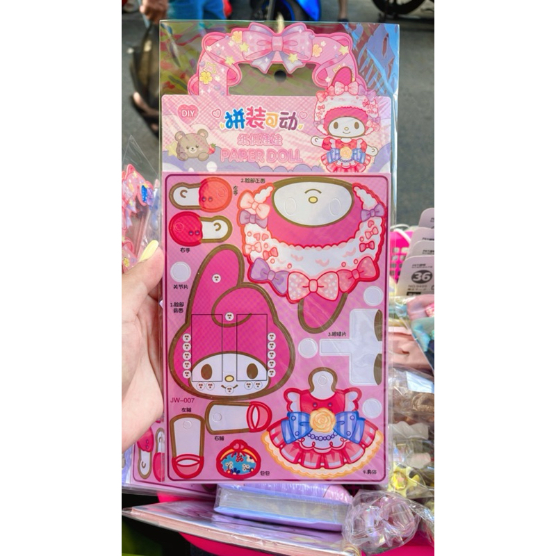 

STIKER DIY SANRIO / STIKER BONGKAR PASANG 1 PCS