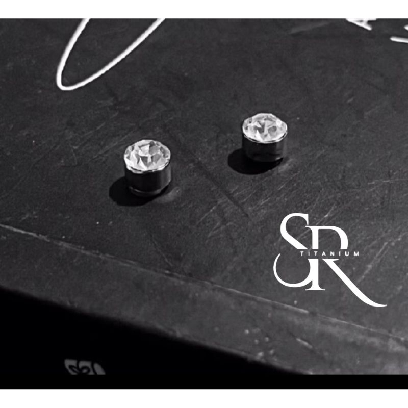 ANTING MAGNET BERLIAN PRIA WANITA TREND KOREA STYLE TERBARU