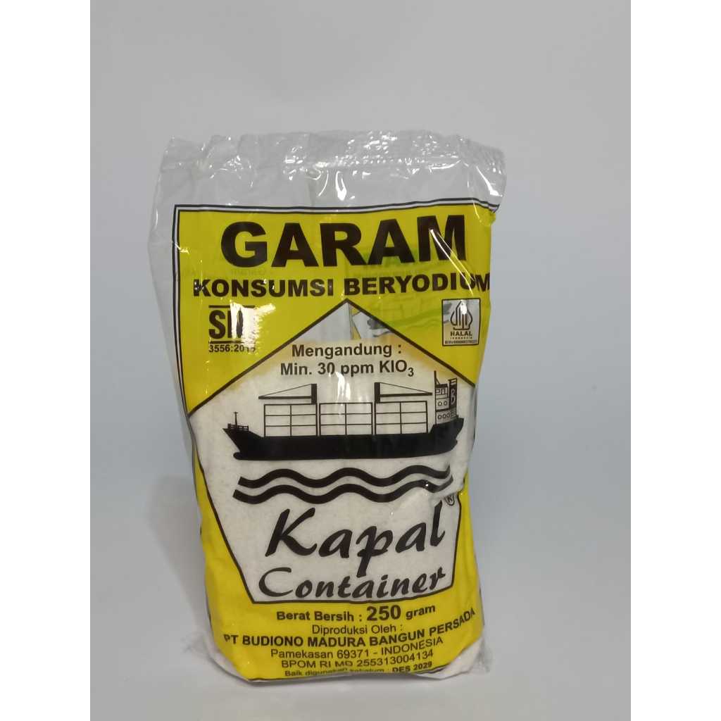 

GARAM HALUS CAP KAPAL CONTAINER 250GRAM