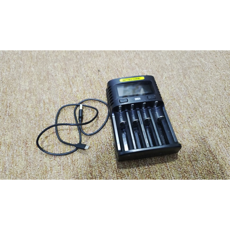 CHARGER NITECORE UMS4 SECOND PEMAKAIAN BARU 1 BULAN