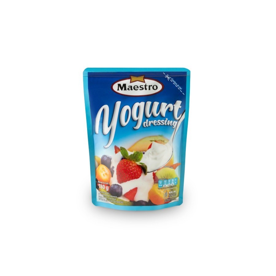 

Maestro Yogurt / Mayonnaise Yogurt Maestro - 180 Gram