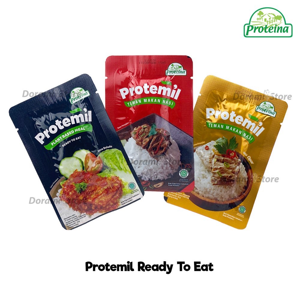 

Protemil Lauk Siap Makan 30gr / Protein Nabati / Daging Nabati