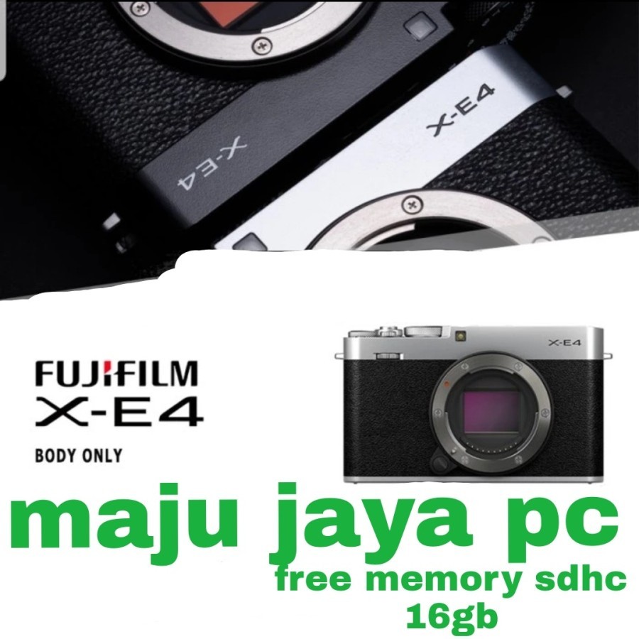 FUJIFILM XE4 body only kamera mirrorlens xe4