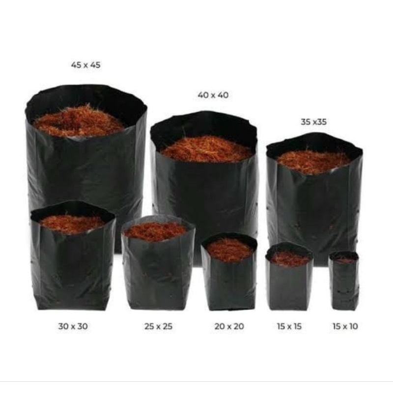 Plastik Polybag Tanaman / Polybag Planter Kemasan per 1/2 kg