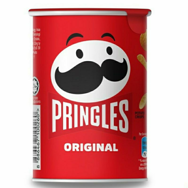 

Pringles potato crisps original 42g