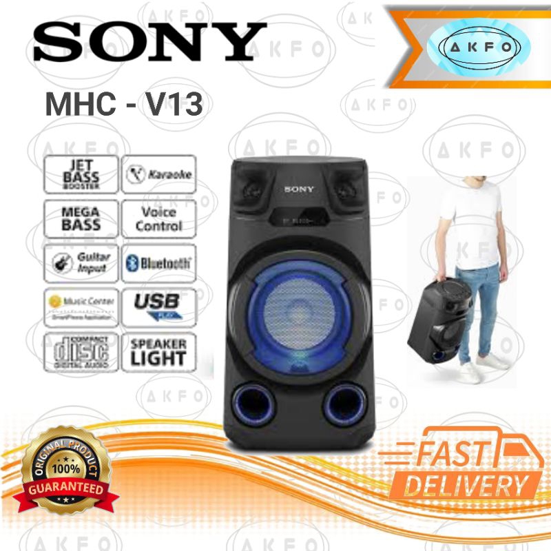 SONY MHC-13 / MHC13 / SONY AUDIO / SPEAKER KARAOKE / BLUETOOTH SPEAKER