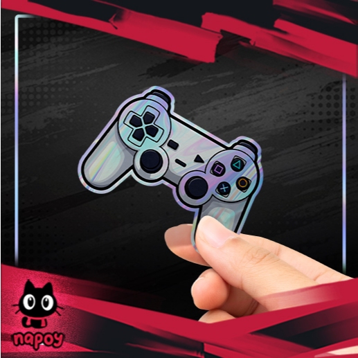 

Stiker Hologram Game Playstation Controller 1