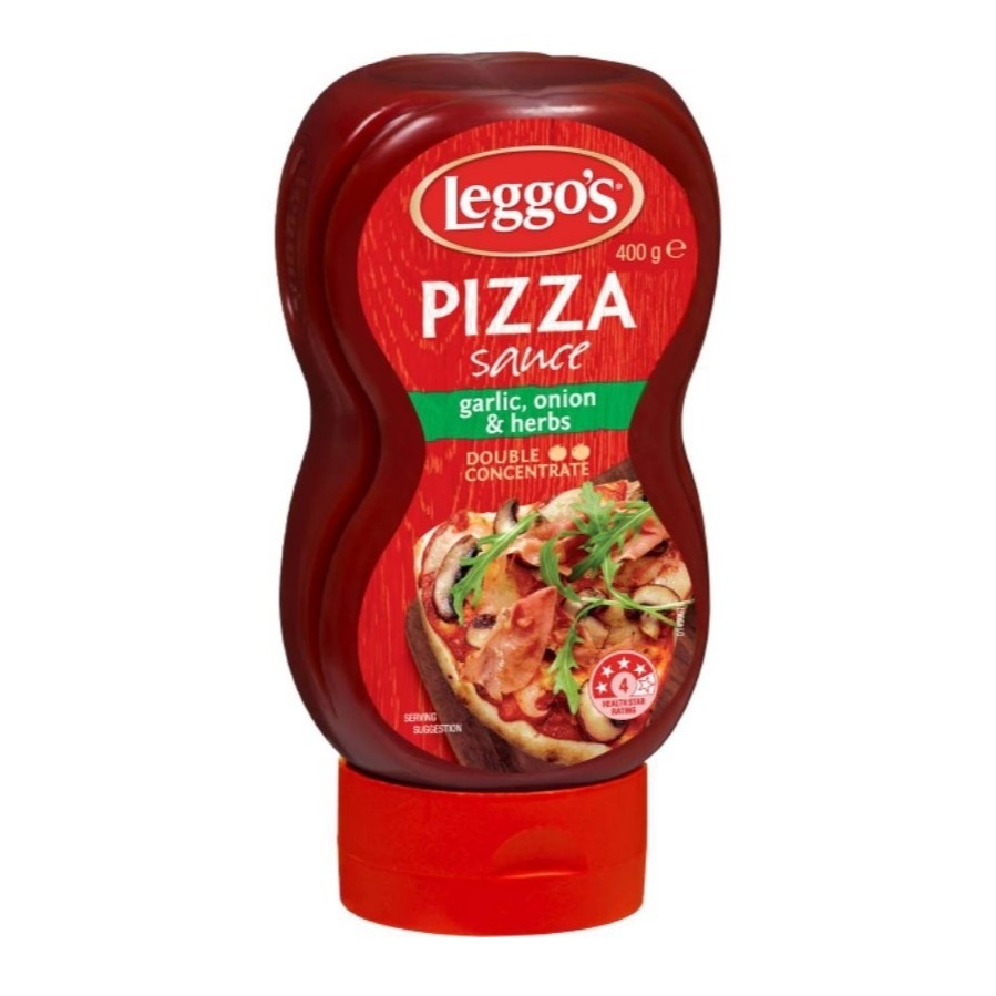 

saus pizza leggo's garlic onion herb 400