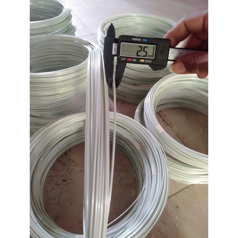 JERUJI FIBER PUTIH SUSU 2,5mm