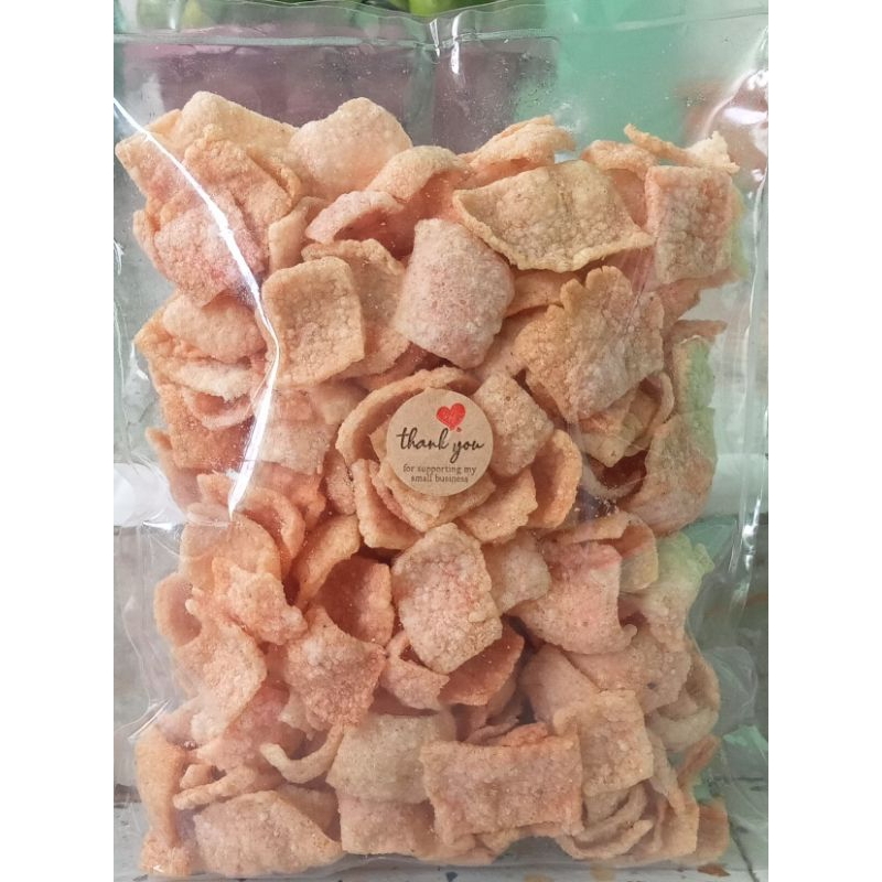 

kerupuk gendar | Krupuk puly Mateng pedas gurih kencur