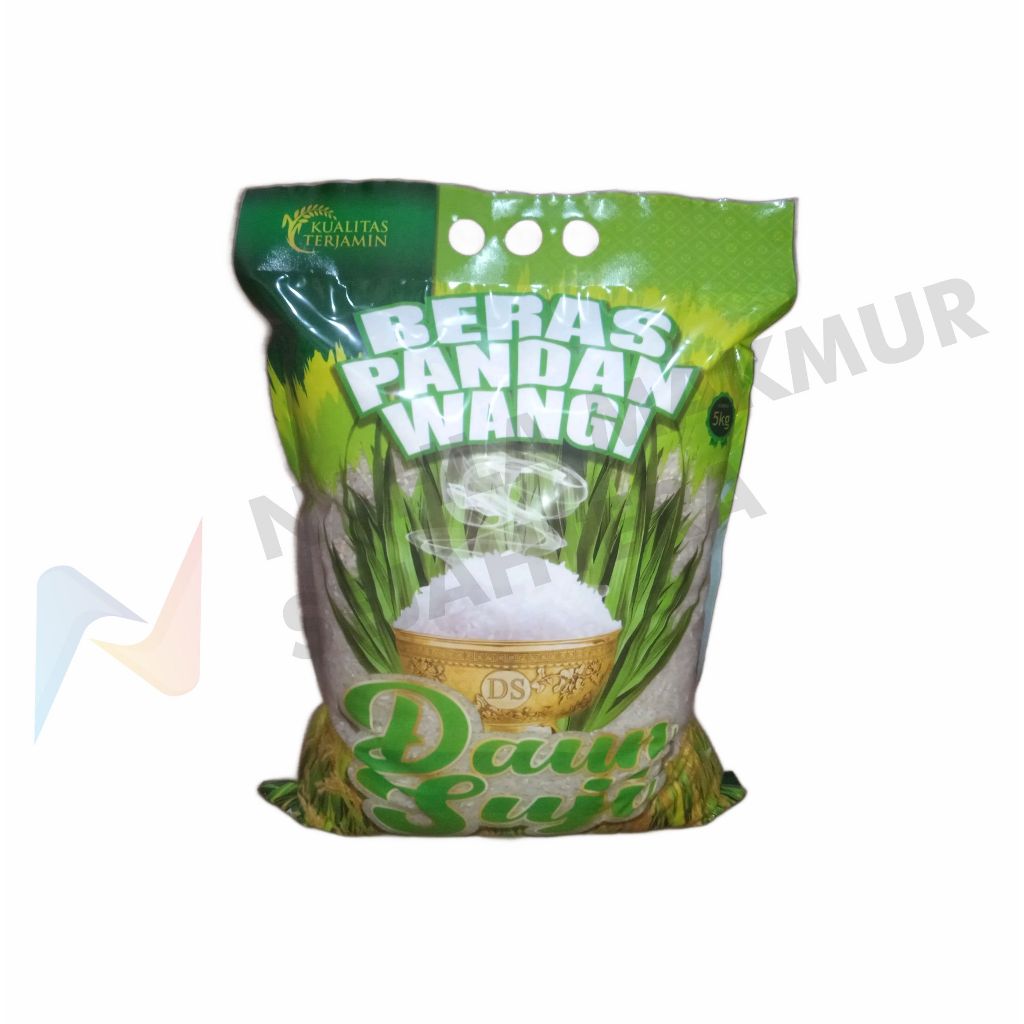 

Beras Medium Daun Suji Kemasan 5 KG