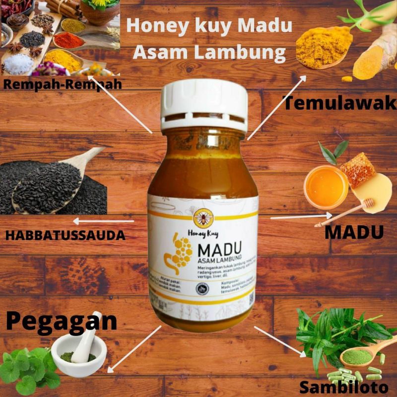 

Madu Asam Lambung Honey Kuy