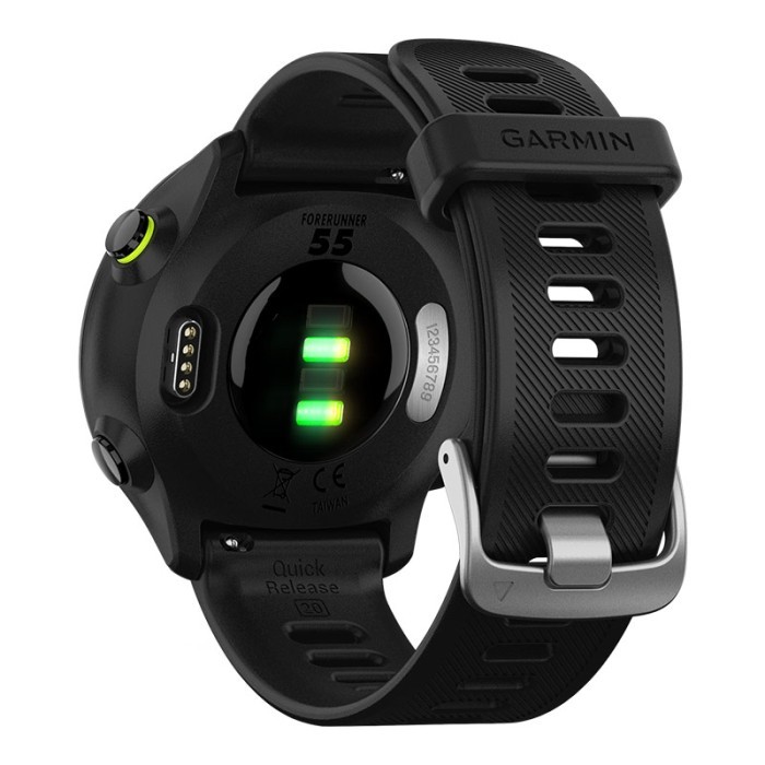 JAM TANGAN PRIA GARMIN FORERUNNER 55 BLACK ORIGINAL