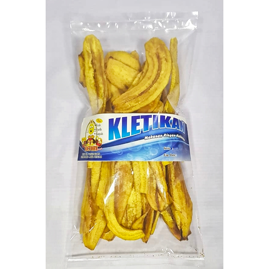 

Victory Snack - Camilan Criping Pisang Panjang Gurih murah isi 150 gr