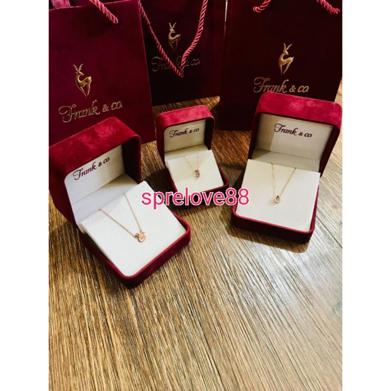 box kalung FRANK N CO full set medium NEW