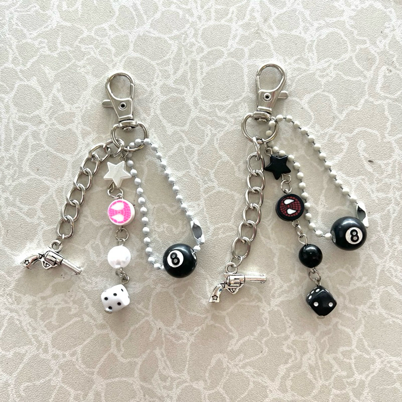 gantungan spiderman/ganci spiderman miles gwen couple