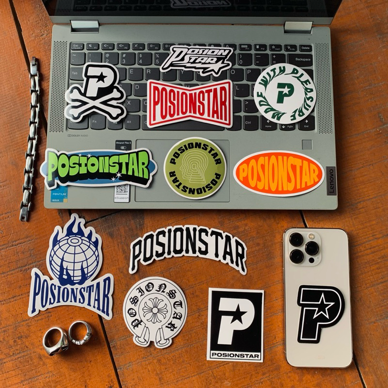 

POSIONSTAR.CO - STICKER PACK 12 PCS