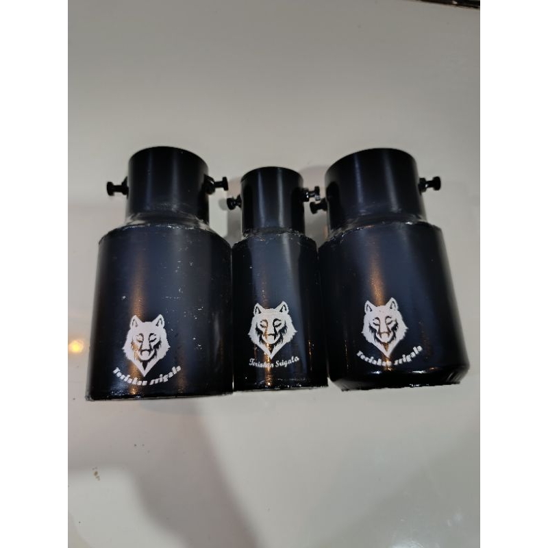 KNALPOT MOBIL SRIGALA HITAM PNP SYSTEM BAUD UNTUK MOBIP BENSIN DAN SOLAR L300, TRAGA ENGKEL HINO GIG