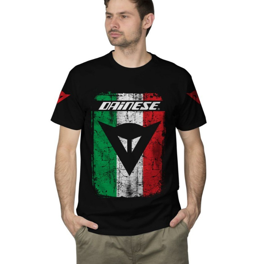 Kaos Racing Motogp circuit italia newcastle Tangan Pendek