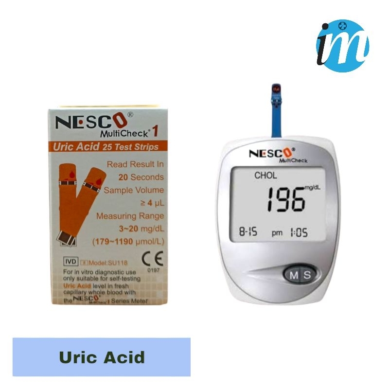 Strip  Nesco Asam Urat  Isi Ulang Nesco Asam Urat  Refill Nesco Asam Urat