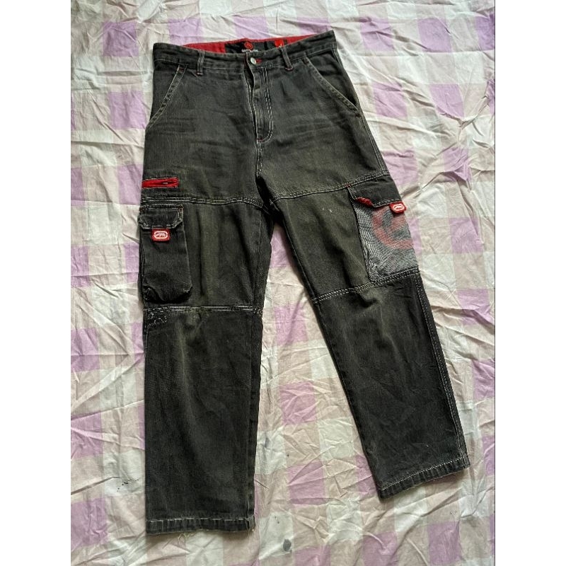 CELANA BAGGY ECKO FUCTION CARGO JEANS