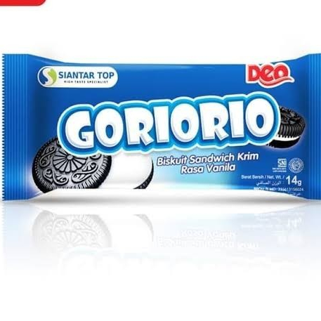 

Goriorio Sandwich Krim 1pcs x 14g - vanilla