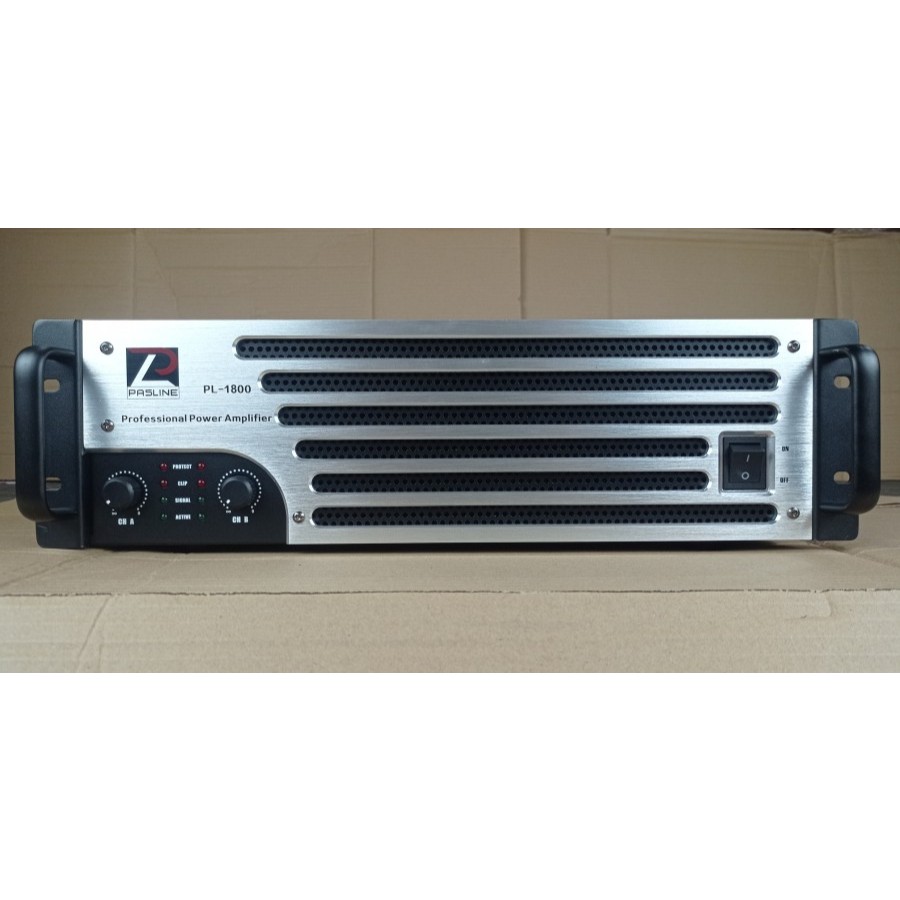 Power amplifier Pasline PL 1800 original pasline / PL -1800 / PL1800