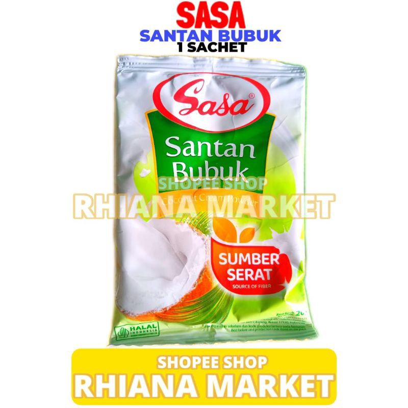 

Santan Kelapa Bubuk Sasa Sachet Eceran