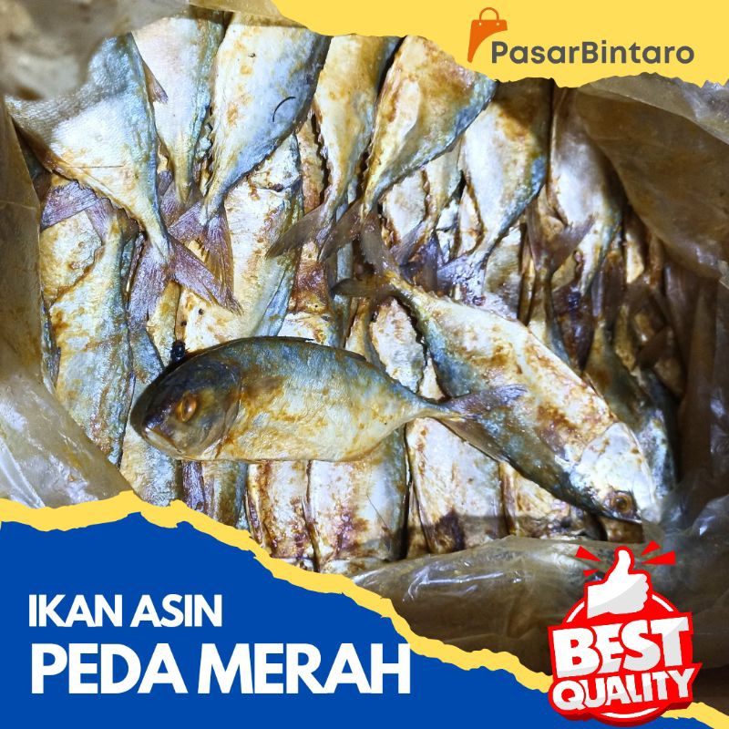 

Ikan Asin Peda Merah /ons Kualitas Terjamin