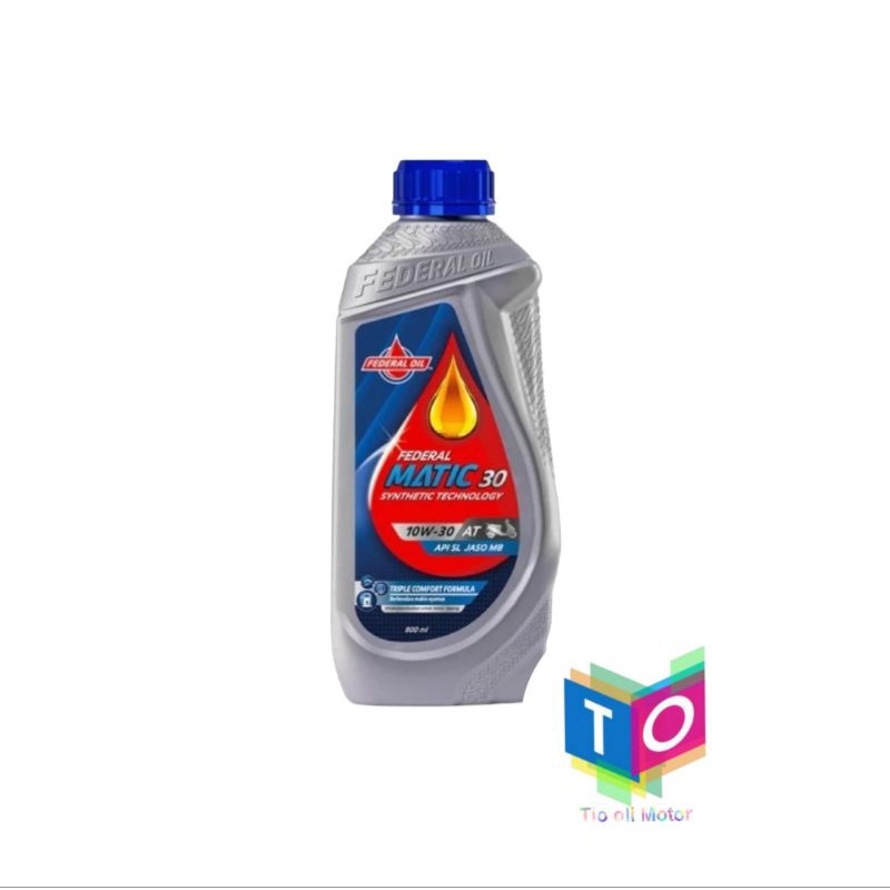 Federal Matic 30 10W-30 800ml Oli Mesin Federal Matic